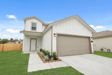 New construction Single-Family house 16718 Brighter Blooms Ave, Porter, TX 77365 plan Hampton - image