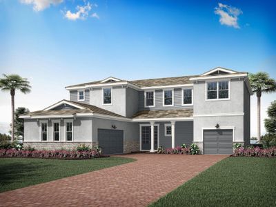 New construction Single-Family house 14084 Sw Delilah Way, Port Saint Lucie, FL 34987 Palacio- photo 0