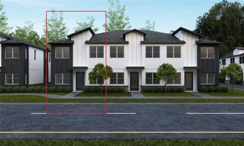New construction Townhouse house 421 E Jessup Ave, Longwood, FL 32750 - image