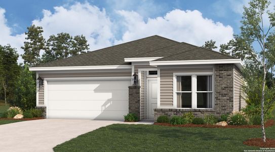 New construction Single-Family house 15525 Jake Crossing, San Antonio, TX 78245 Artesia- photo 0