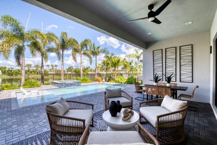 New construction Single-Family house 13088 Crane Marsh Wy, Palm Beach Gardens, FL 33412 plan Polaris - image