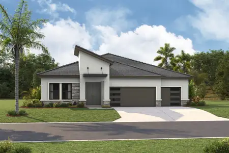 New construction Single-Family house Parrish, FL 34219 plan Bayport I - image
