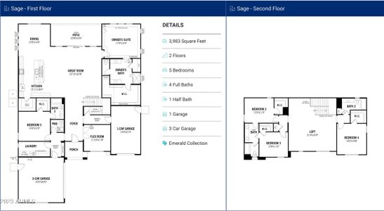 New construction Single-Family house 26394 S 226Th Place, Queen Creek, AZ 85142 Sage- photo 0