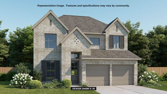New construction Single-Family house 137 Spring Bluff Ln, Georgetown, TX 78628 2442W- photo 0