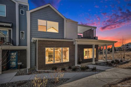 New construction Townhouse house 888 S Valentia St, Unit 106, Bldg 14, Denver, CO 80247 C plan- photo 4 4