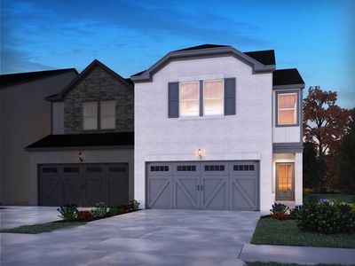 New construction Townhouse house 2492 Rocky City Lane, Snellville, GA 30078 Jade End Unit- photo 0