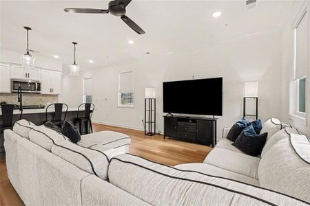 New construction Townhouse house 1628 Ruskin Wy, Marietta, GA 30062 - image 9