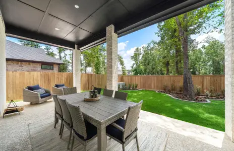 New construction Single-Family house 334 Calmato Woods Wy, Willis, TX 77318 plan 2855 - image 3