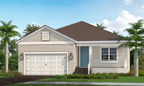 New construction Single-Family house 17807 Saddlebunch Ky, Fort Myers, FL 33908 plan Fresh Spring - image