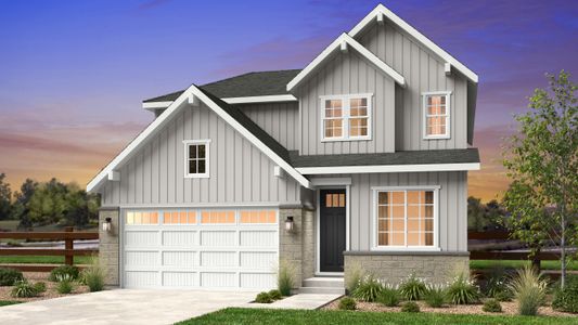 New construction Single-Family house 16935 W 92Nd Lp, Arvada, CO 80007 plan Estes - image