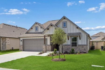 New construction Single-Family house 1214 Pavia Fields Dr, Huffman, TX 77336 plan Colorado - image