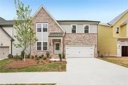 New construction Single-Family house 6184 Kismet Rd, Buford, GA 30518 plan Hampstead - image