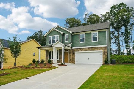 New construction Single-Family house 5377 Heron Bay Blvd, Unit 57, Locust Grove, GA 30248 Hampstead- photo 2 2