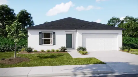 New construction Single-Family house 573 Broadoak Dr, Lake Wales, FL 33898 plan Oak - image
