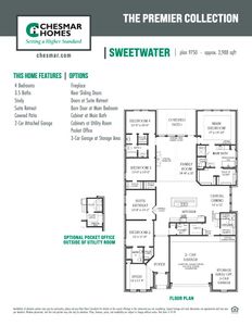 New construction Single-Family house 107 Plott Hound Dr, Montgomery, TX 77316 plan Sweetwater - image