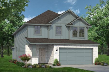 New construction Single-Family house 152 Beaver Path, San Antonio, TX 78245 plan Hunters Ranch 2595 - image
