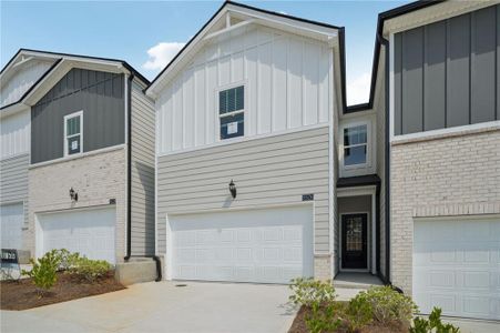 New construction Townhouse house 5526 Cosimo Rd, Fairburn, GA 30213 plan Jewel - image