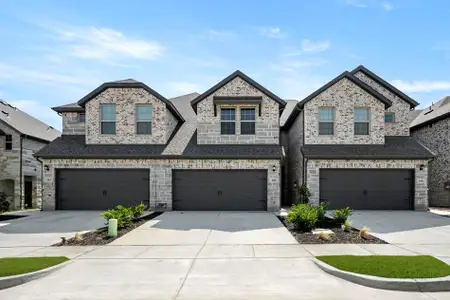 New construction Duplex house 525 Sandiford Ct, Mansfield, TX 76063 plan Brownwood - image