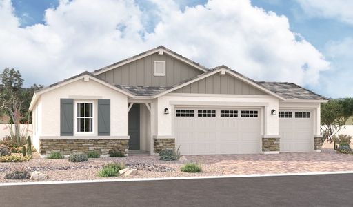 New construction Single-Family house 12337 W. Marguerite Avenue, Avondale, AZ 85323 Slate- photo 0