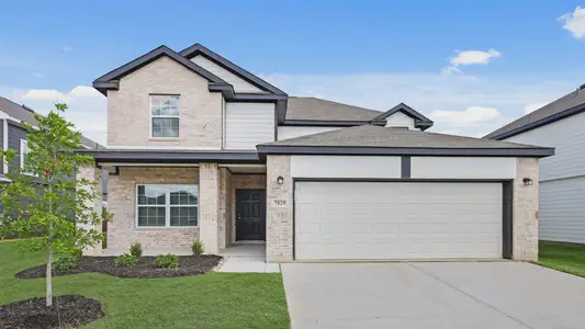 New construction Single-Family house 7829 White Spruce Ln, Fort Worth, TX 76123 plan The Salerno - image