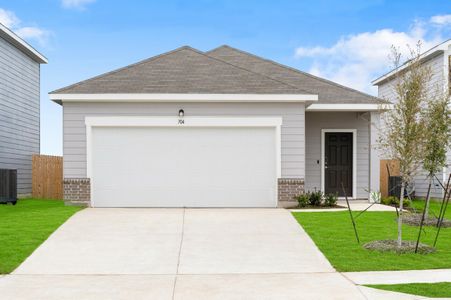 New construction Single-Family house 404 Lagoon Dr, Maxwell, TX 78656 Odyssey- photo 0