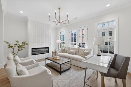 New construction Townhouse house 345 Sugarview Rd, Sugar Hill, GA 30518 plan Homestead - image 6