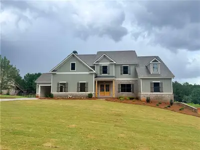 New construction Single-Family house 2308 Pebble Trl, Monroe, GA 30656 plan (GA) Woodmont A 3 Side Entry - image