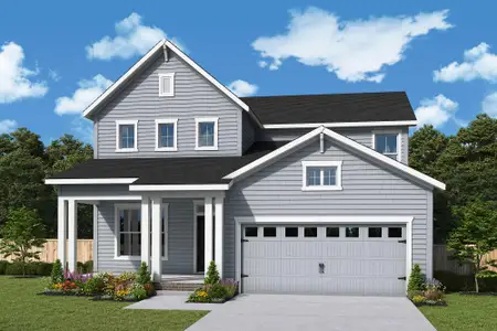 New construction Single-Family house 38 Rainbrook Cv, Fuquay Varina, NC 27526 plan The Jasper - image