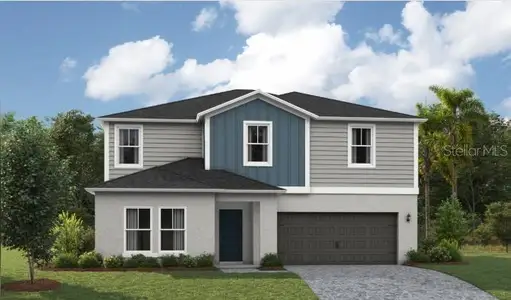 New construction Single-Family house 31725 Oyster Trellis Ln, Wesley Chapel, FL 33545 - image