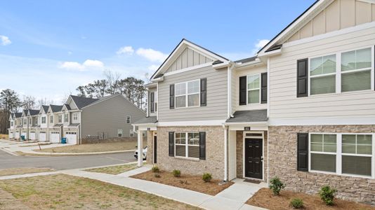 New construction Townhouse house 491 Reflection Dr, Stockbridge, GA 30253 Ashley- photo 0