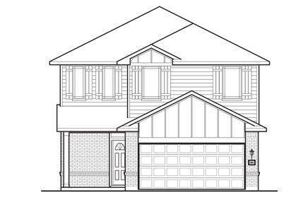 Mansfield Elevation B Elevation