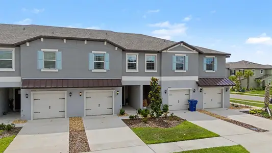 New construction Townhouse house 10261 Honey Hammock Wy, San Antonio, FL 33576 - image