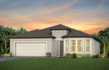 New construction Single-Family house 13899 Ranchbrook Ct, Spring Hill, FL 34610 plan Prosperity - image