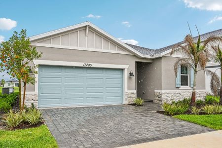 New construction Single-Family house 11285 Nw Blockbird Dr, Port St. Lucie, FL 34987 plan Bergamo - image