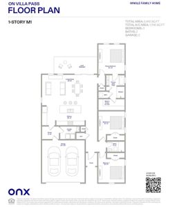 New construction Single-Family house 6462 Chorus Dr, Mascotte, FL 34753 plan Model 1 M-1 - image 3