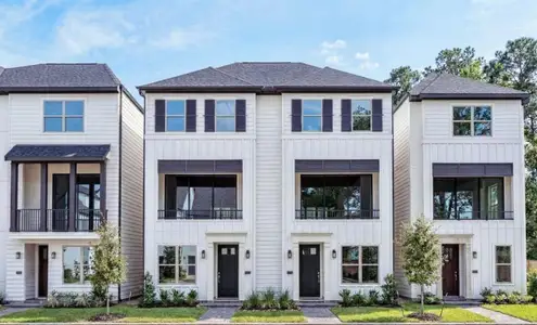 New construction Townhouse house 3306 Green Nook Ln, Houston, TX 77008 - image
