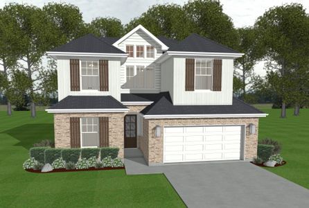New construction Single-Family house College Station, TX 77845 plan The Lilac - image
