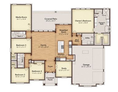 New construction Single-Family house 6704 Bassett Ln, Mesquite, TX 75126 plan Brady - image 3