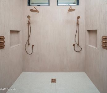 Primary bathroom walk-in shower