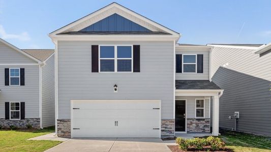 New construction Single-Family house 568 Stream Walk Xing, Wendell, NC 27591 plan Darwin - image