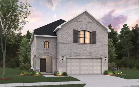 New construction Single-Family house 314 Cowboy Knl, Cibolo, TX 78108 plan Sweetwater III - image