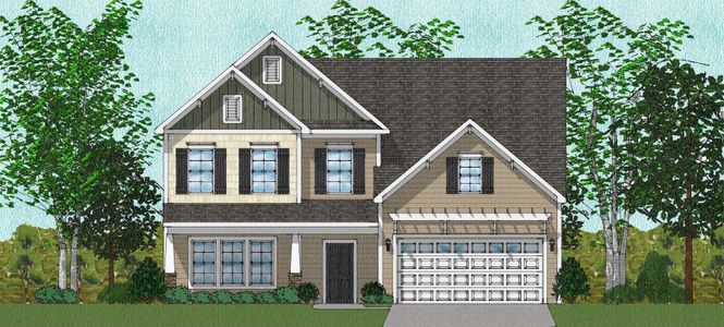 New construction Single-Family house 1061 Paula Parris Rd, Chesnee, SC 29323 plan Richardson - image