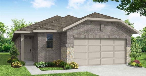 New construction Single-Family house 1645 Meadow Crest Dr, Aubrey, TX 76227 Mesquite- photo 0