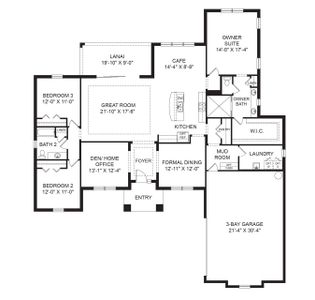 New construction Single-Family house 5333 Lake Venice Dr, Wimauma, FL 33598 plan Cortona - image 3