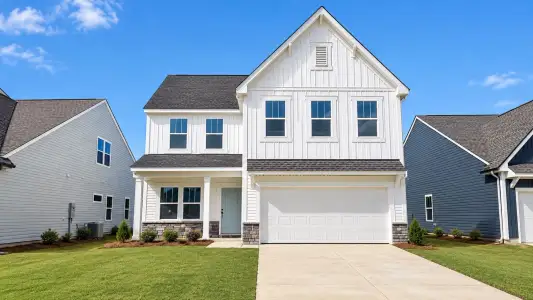 New construction Single-Family house 44 Open Meadow Ct, Lillington, NC 27546 plan The Whitney - image