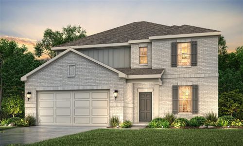 New construction Single-Family house 25435 Blossom Ct, Montgomery, TX 77316 plan SHELDON - image