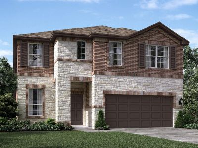New construction Single-Family house 29011 Windmill Glen Ln, Waller, TX 77484 plan The Texoma (3L08) - image