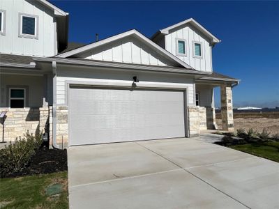 New construction Townhouse house 8522 Wellspring Lp, Round Rock, TX 78665 - image