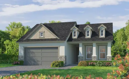 New construction Single-Family house 6428 Saguaro Ct, Port Orange, FL 32128 plan Avery II - Classic Series | 50' Wide Lots - image