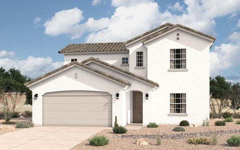 New construction Single-Family house 13944 Margaret Ponce Ave, El Paso, TX 79928 plan Veranda - image